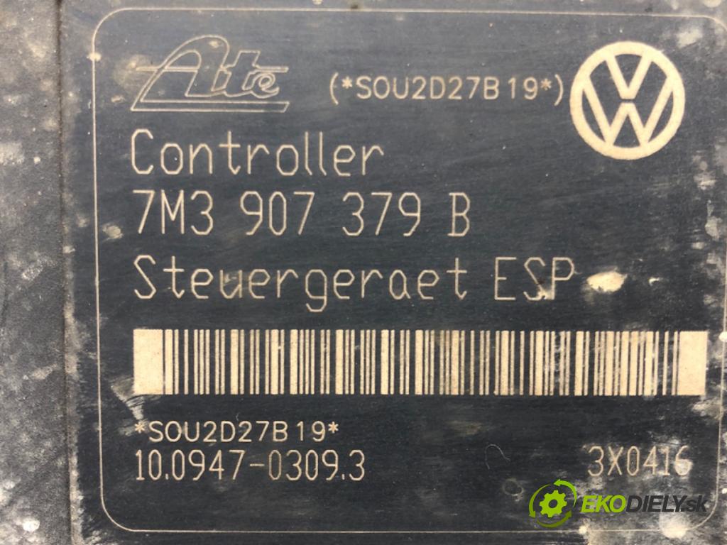 SEAT ALHAMBRA (7V8, 7V9) 1996 - 2010    1.9 TDI 85 kW [115 KM] olej napędowy 2000 - 2010  Pumpa ABS 7M3907379B (Pumpy ABS)