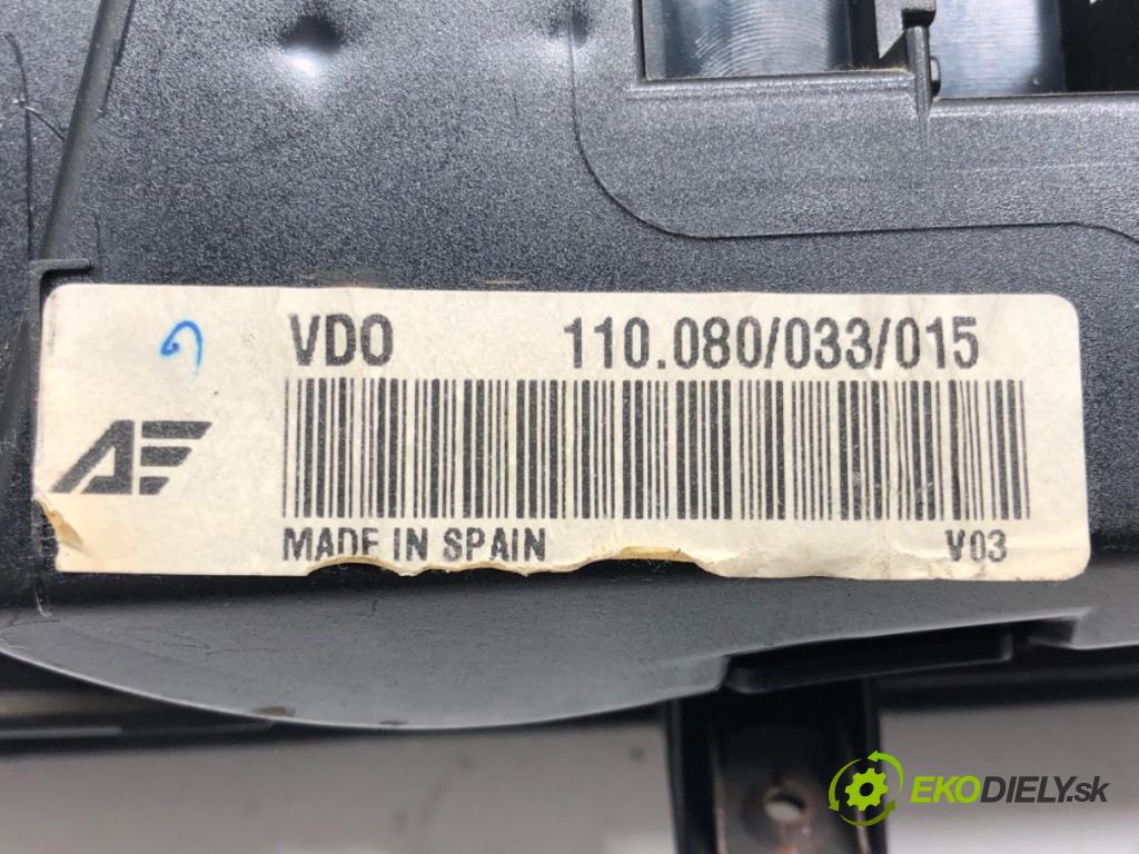 SEAT ALHAMBRA (7V8, 7V9) 1996 - 2010    1.9 TDI 85 kW [115 KM] olej napędowy 2000 - 2010  Prístrojovka 7M7920800J (Prístrojové dosky, displeje)