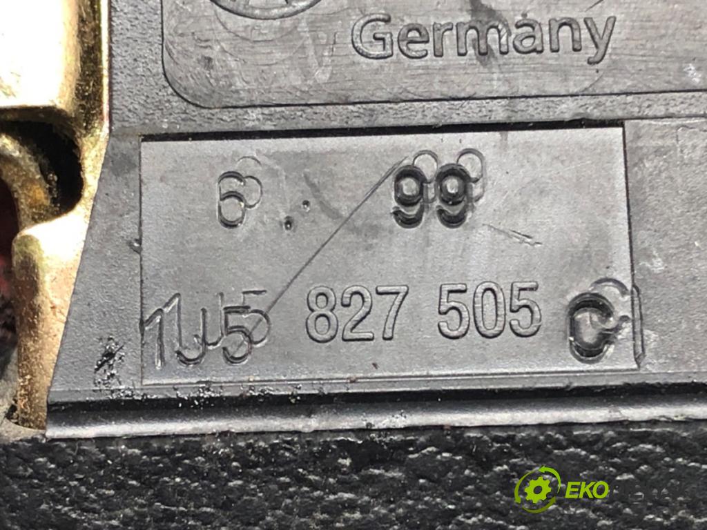 VW BORA I (1J2) 1998 - 2013    2.0 85 kW [115 KM] benzyna 1998 - 2013  zámok dveří zadní část 1J5827505C