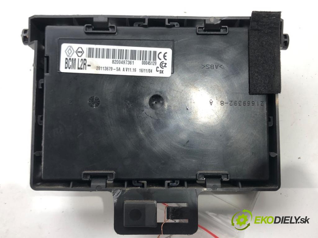 RENAULT MODUS / GRAND MODUS (F/JP0_) 2004 - 2022    1.2 (JP0C, JP0K, FP0C, FP0K, FP0P, JP0P, JP0T) 55   Modul BCM 8200497361 (Ostatné)