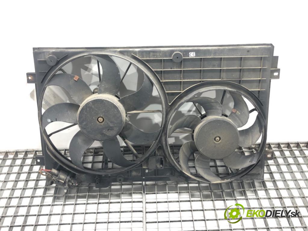 VW GOLF V Variant (1K5) 2007 - 2009    1.9 TDI 77 kW [105 KM] olej napędowy 2007 - 2009  Ventilátor chladiča  (Ventilátory)