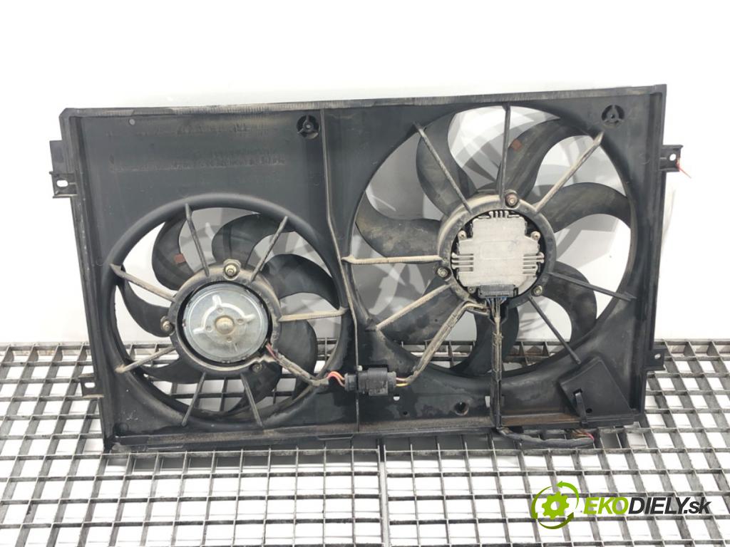 VW GOLF V Variant (1K5) 2007 - 2009    1.9 TDI 77 kW [105 KM] olej napędowy 2007 - 2009  Ventilátor chladiča  (Ventilátory)