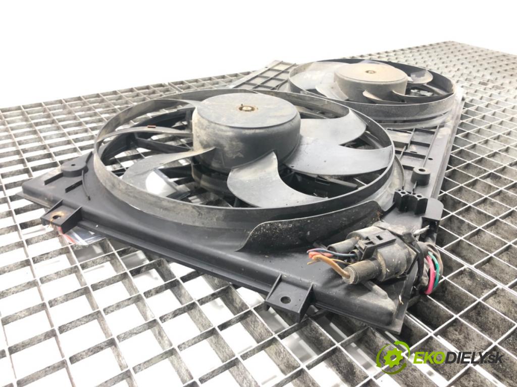 VW GOLF V Variant (1K5) 2007 - 2009    1.9 TDI 77 kW [105 KM] olej napędowy 2007 - 2009  Ventilátor chladiča  (Ventilátory)
