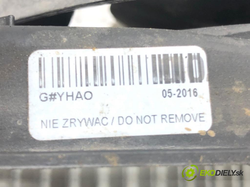 VW GOLF V Variant (1K5) 2007 - 2009    1.9 TDI 77 kW [105 KM] olej napędowy 2007 - 2009  Ventilátor chladiča  (Ventilátory)