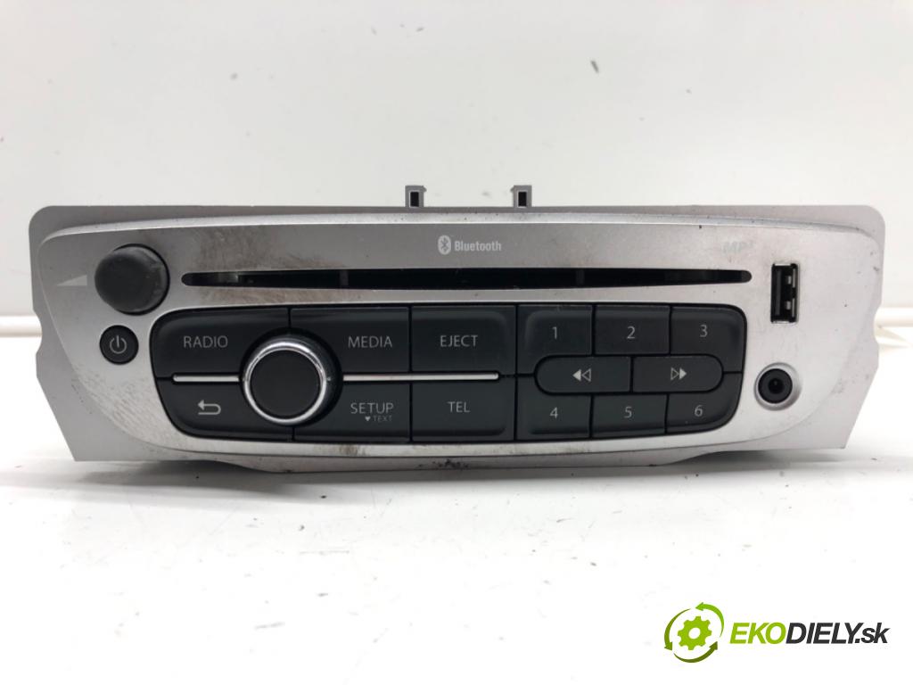 RENAULT MEGANE III Grandtour (KZ0/1) 2008 - 2022    1.5 dCi (KZ09, KZ0D, KZ1G, KZ29, KZ14, KZ1W, KZ10,  RADIO 281159184R (Audio zariadenia)