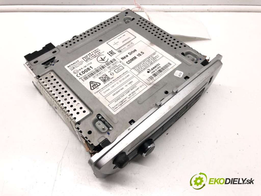 RENAULT MEGANE III Grandtour (KZ0/1) 2008 - 2022    1.5 dCi (KZ09, KZ0D, KZ1G, KZ29, KZ14, KZ1W, KZ10,  RADIO 281159184R (Audio zariadenia)