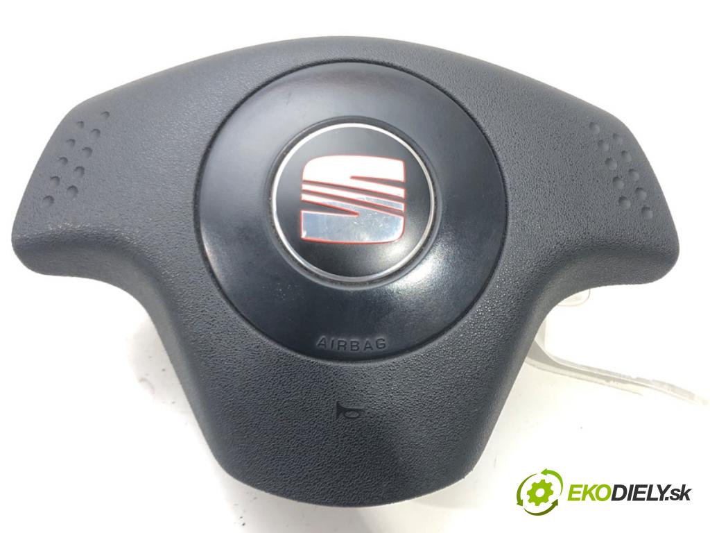 SEAT IBIZA III (6L1) 2002 - 2009    1.9 TDI 74 kW [100 KM] olej napędowy 2002 - 2009  AirBag volantu 6L0880201G (Airbagy)
