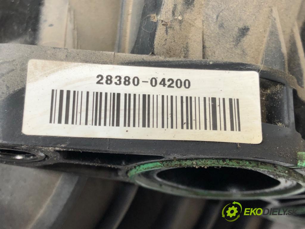 KIA PICANTO II (TA) 2011 - 2017    1.0 49 kW [67 KM] benzyna 2011 - 2017  Potrubie sacie, sanie 28380-04200 (Sacie potrubia)