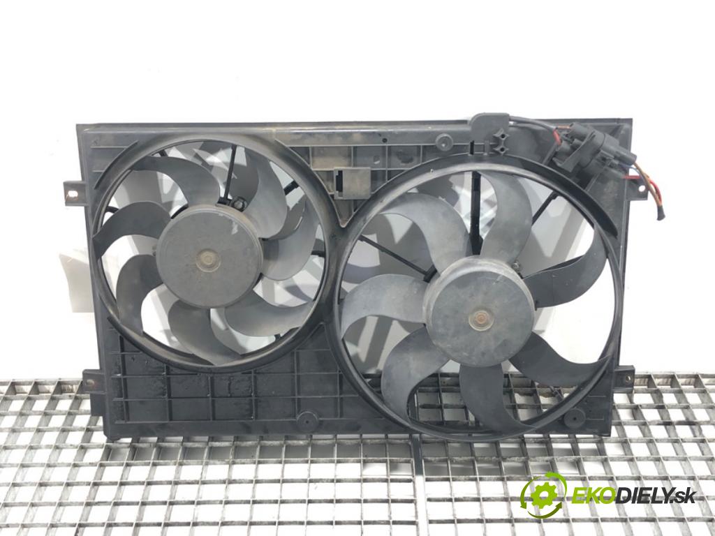 VW GOLF V Variant (1K5) 2007 - 2009    1.9 TDI 77 kW [105 KM] olej napędowy 2007 - 2009  Ventilátor chladiča  (Ventilátory)