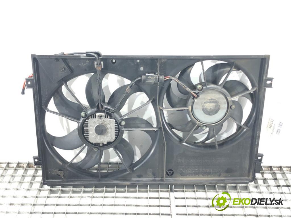 VW GOLF V Variant (1K5) 2007 - 2009    1.9 TDI 77 kW [105 KM] olej napędowy 2007 - 2009  Ventilátor chladiča  (Ventilátory)