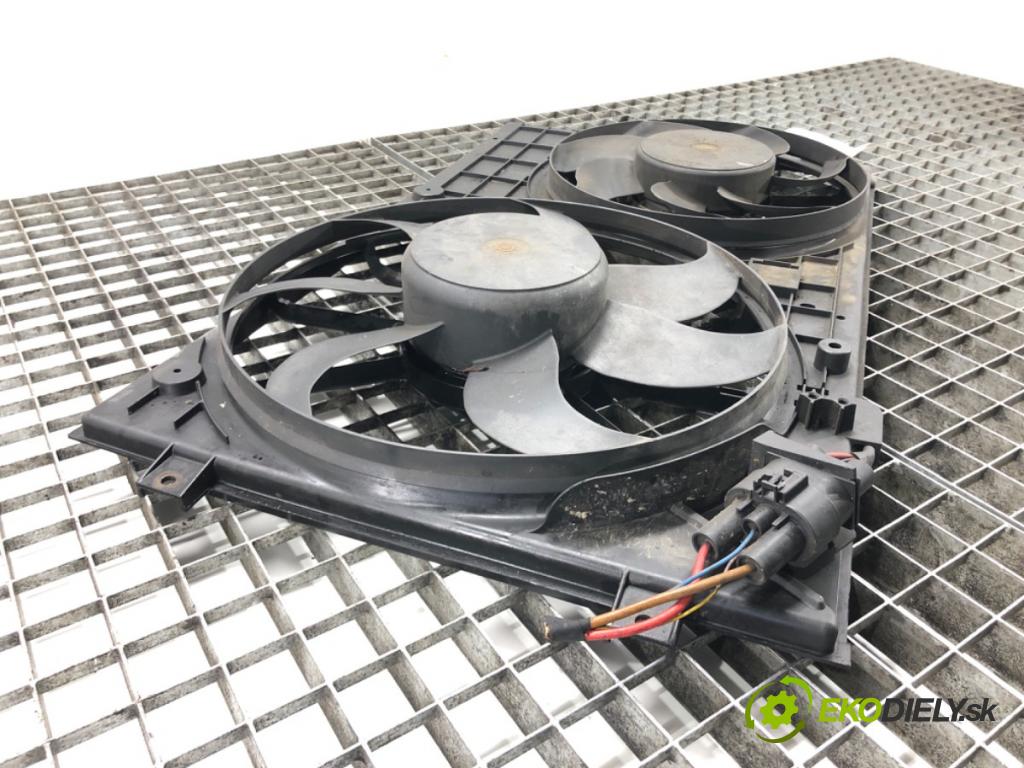 VW GOLF V Variant (1K5) 2007 - 2009    1.9 TDI 77 kW [105 KM] olej napędowy 2007 - 2009  Ventilátor chladiča  (Ventilátory)