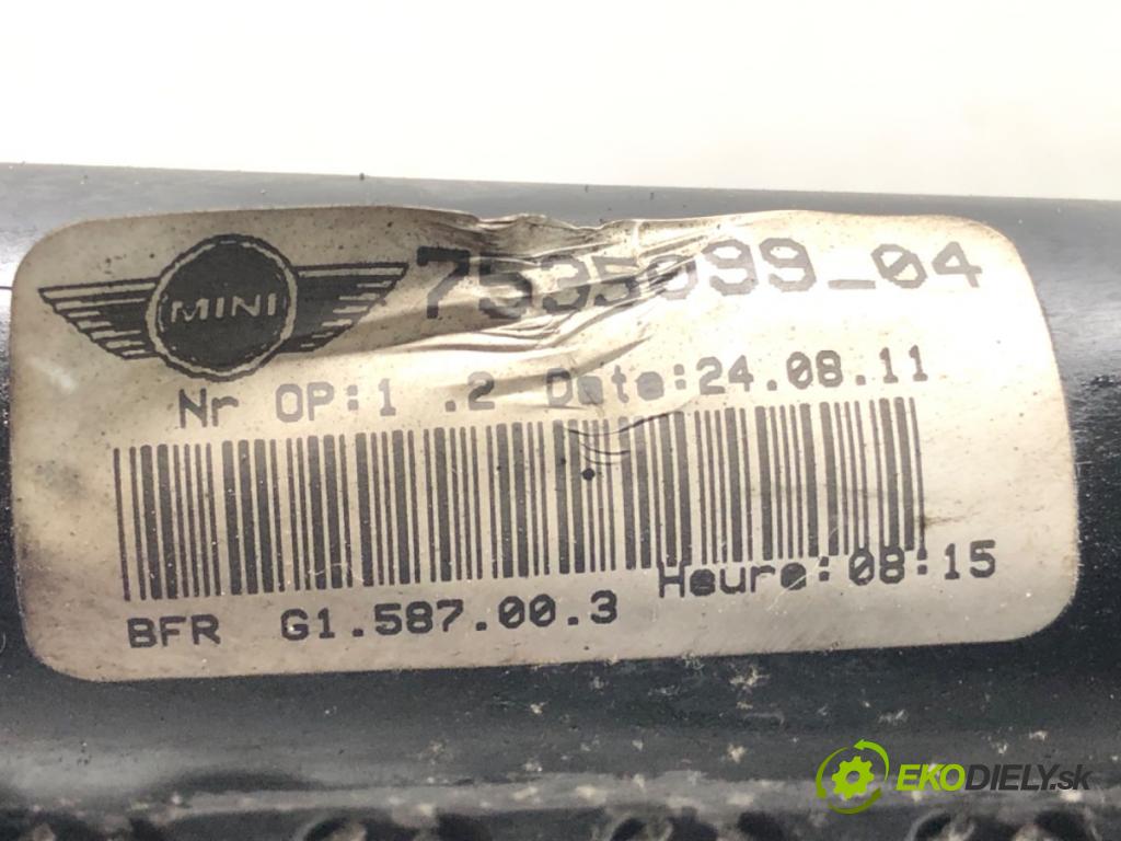 MINI MINI (R56) 2005 - 2014    One 72 kW [98 KM] benzyna 2010 - 2013  Chladič vody 7535099 (Chladiče vody)