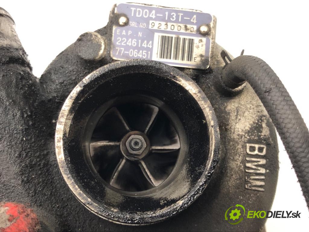 BMW 5 (E39) 1995 - 2003    525 tds 105 kW [143 KM] olej napędowy 1996 - 2003  Turbodúchadlo,turbo 2246144 (Turbodúchadlá (kompletné))