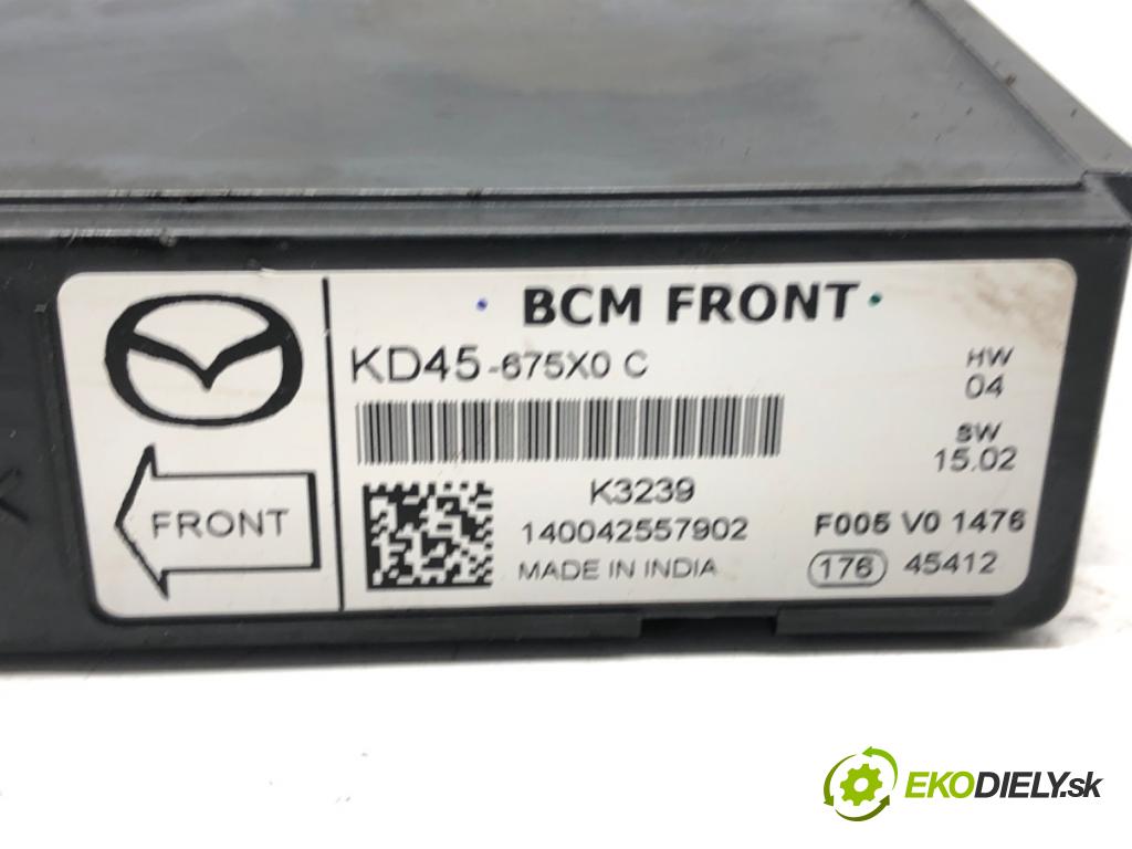 MAZDA 3 (BM, BN) 2013 - 2022    2.0 88 kW [120 KM] benzyna 2013 - 2022  Modul BCM KD45-675X0C (Ostatné)
