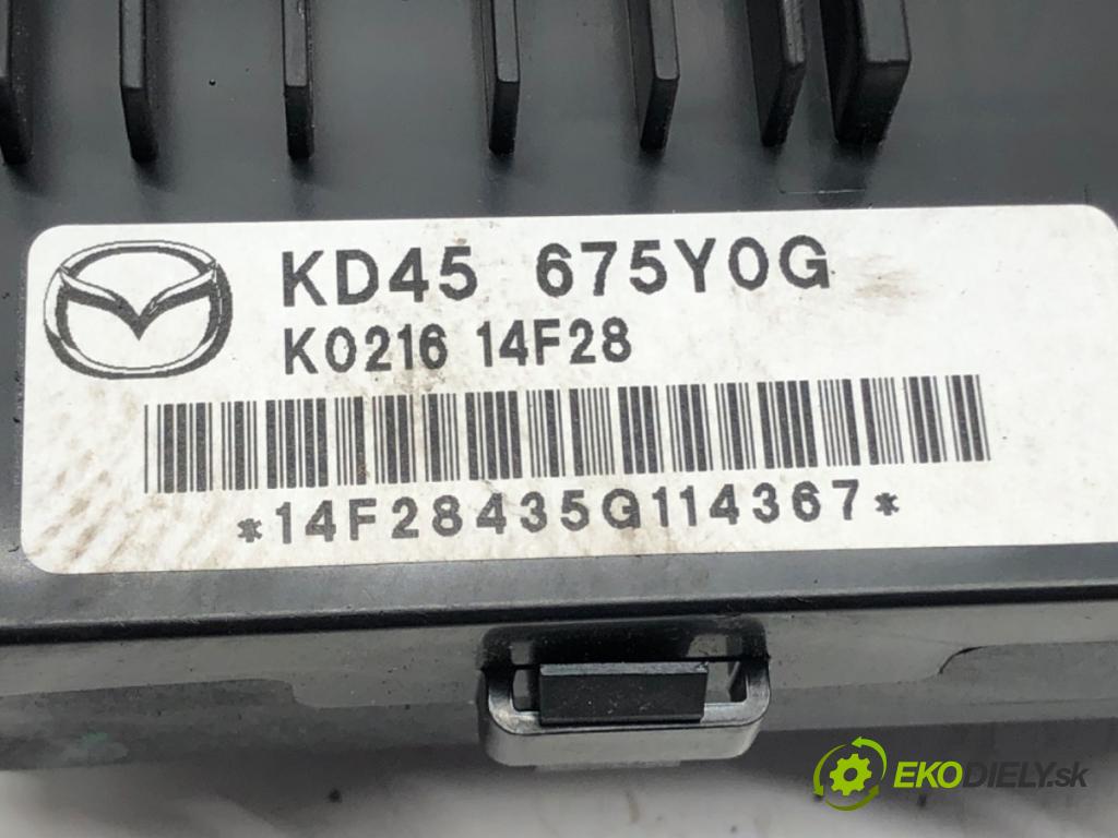 MAZDA 3 (BM, BN) 2013 - 2022    2.0 88 kW [120 KM] benzyna 2013 - 2022  Modul komfortu KD45-675YOG (Moduly komfortu)