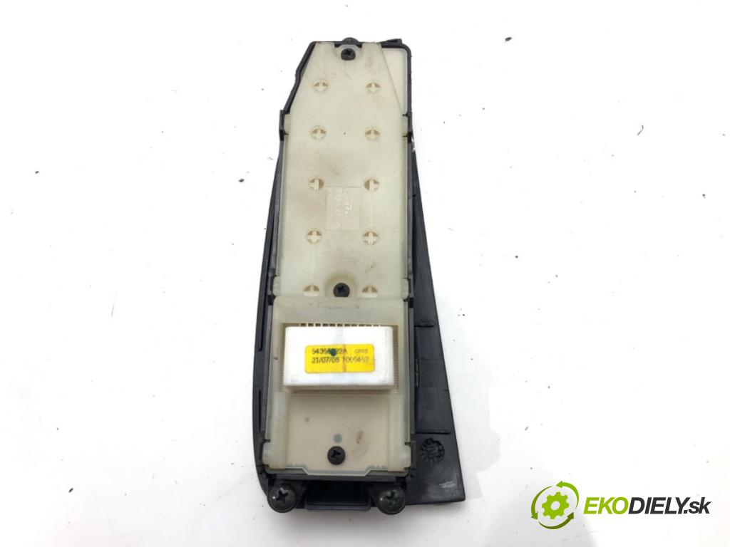 TOYOTA AVENSIS Kombi (_T25_) 2003 - 2008    2.0 D-4D (ADT250_) 93 kW [126 KM] olej napędowy 20  Prepínač okien 84820-05100 (Prepínače, spínače, tlačidlá a ovládače kúrenia)