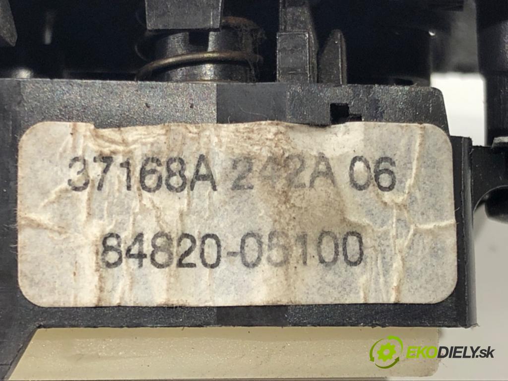 TOYOTA AVENSIS Kombi (_T25_) 2003 - 2008    2.0 D-4D (ADT250_) 93 kW [126 KM] olej napędowy 20  Prepínač okien 84820-05100 (Prepínače, spínače, tlačidlá a ovládače kúrenia)