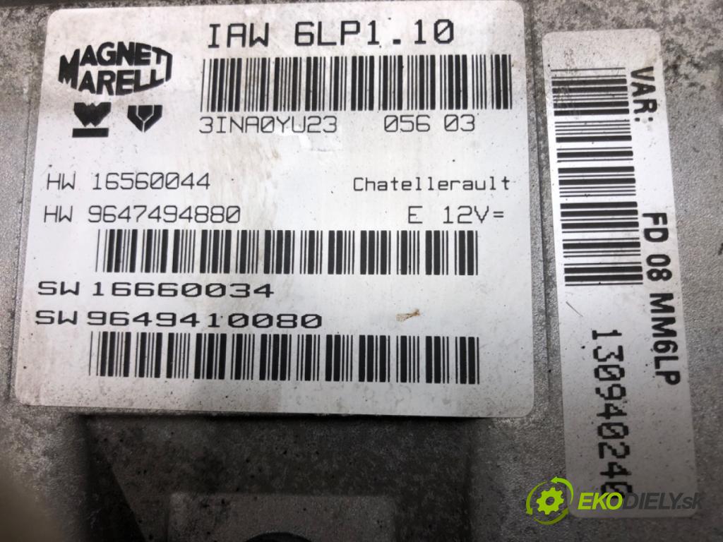 CITROEN C5 I (DC_) 2001 - 2005    2.0 16V (DCRFNC, DCRFNF) 100 kW [136 KM] benzyna 2  riadiaca jednotka Motor 9649410080 (Riadiace jednotky)