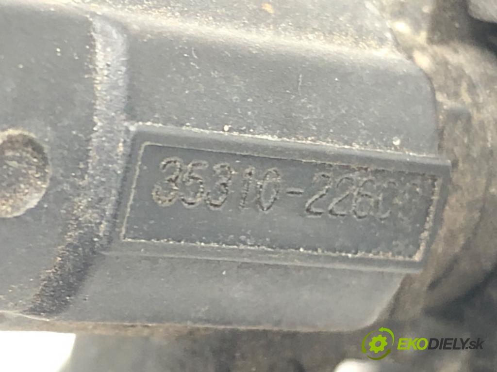 HYUNDAI GETZ (TB) 2001 - 2011    1.1 49 kW [67 KM] benzyna 2005 - 2009  Lišta vstrekovacia 35310-22600 (Vstrekovacie lišty)