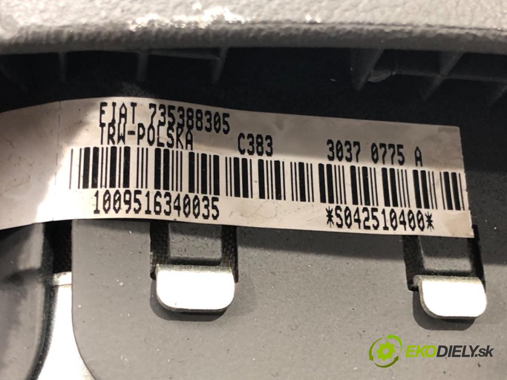 FIAT PANDA (169_) 2003 - 2022    1.2 (169.AXB11, 169.AXB1A) 44 kW [60 KM] benzyna 2  AirBag volantu 735388305 (Airbagy)