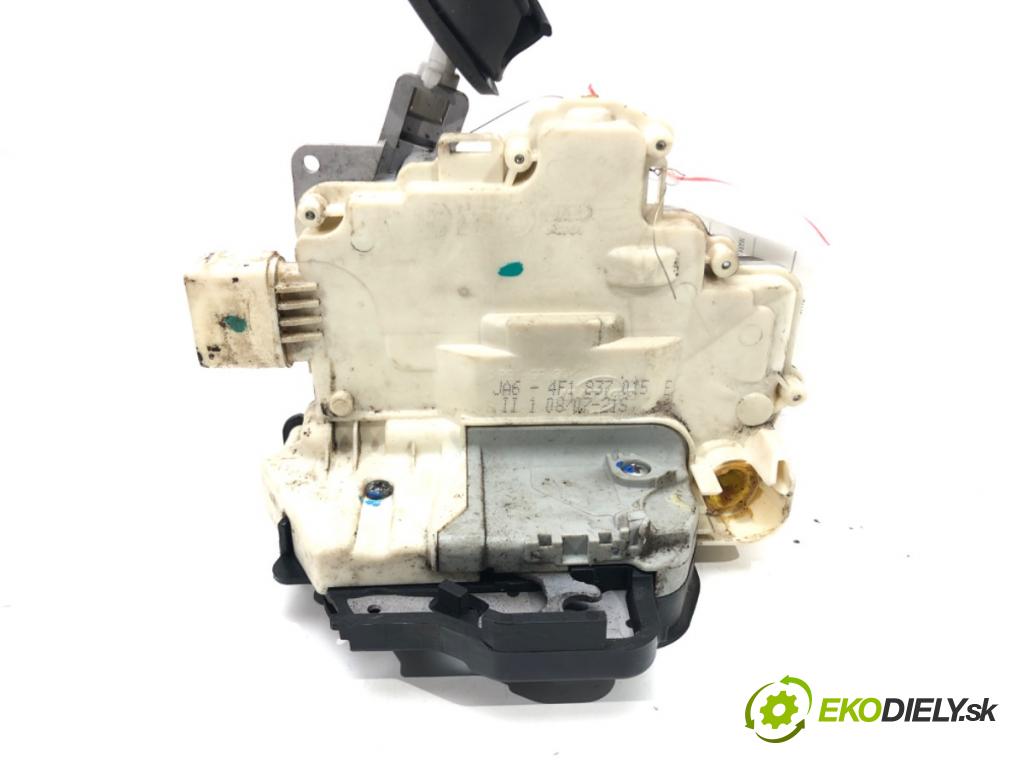AUDI A6 C6 Avant (4F5) 2004 - 2011    2.0 TDI 100 kW [136 KM] olej napędowy 2005 - 2011  zámok dveře levý přední část 4F1837015E