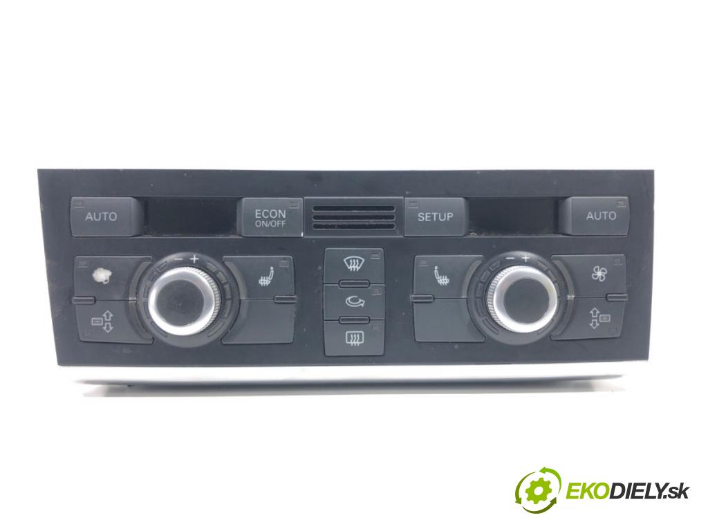 AUDI A6 C6 Avant (4F5) 2004 - 2011    2.0 TDI 100 kW [136 KM] olej napędowy 2005 - 2011  Panel ovládania kúrenia 4F1820043AG (Prepínače, spínače, tlačidlá a ovládače kúrenia)