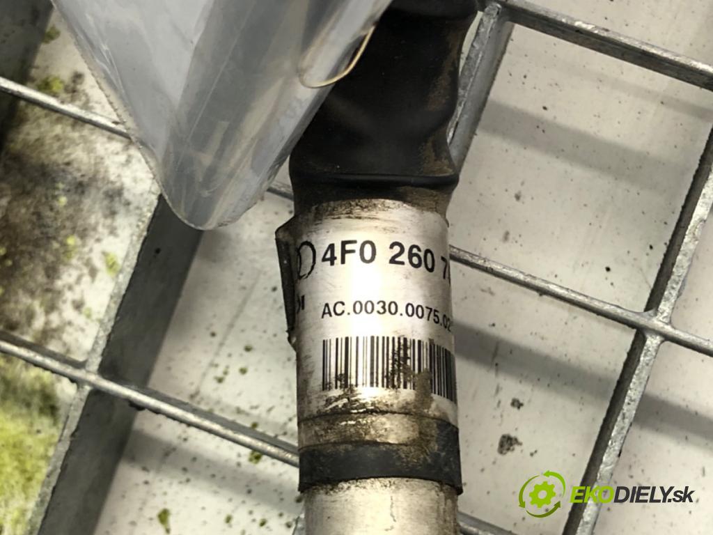 AUDI A6 C6 Avant (4F5) 2004 - 2011    2.0 TDI 100 kW [136 KM] olej napędowy 2005 - 2011  rúrka klimatizácie 4F0260707AB (Rúrky klimatizácie)
