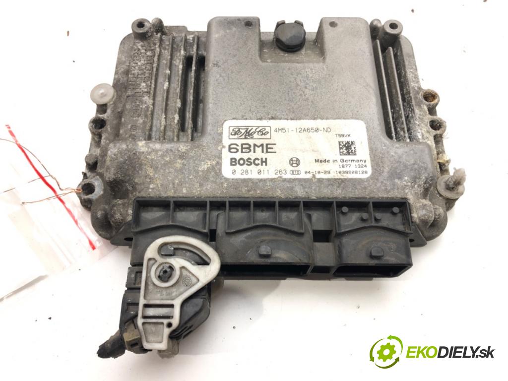 FORD FOCUS C-MAX (DM2) 2003 - 2007    1.6 TDCi 80 kW [109 KM] olej napędowy 2003 - 2007  riadiaca jednotka Motor 4M51-12A650-ND (Riadiace jednotky)