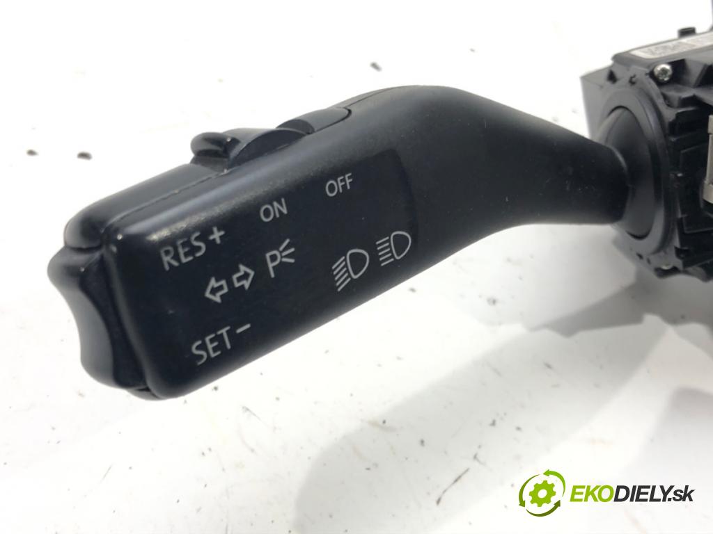 SEAT LEON (1P1) 2005 - 2013    1.9 TDI 77 kW [105 KM] olej napędowy 2005 - 2010  Prepínač kombinovaný 1K0953503DP (Prepínače, spínače, tlačidlá a ovládače kúrenia)
