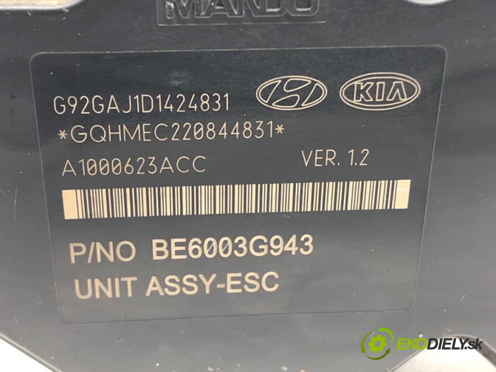 KIA RIO III (UB) 2011 - 2017    1.2 CVVT 62 kW [84 KM] benzyna 2014 - 2017  Pumpa ABS 58920-1W570 (Pumpy ABS)