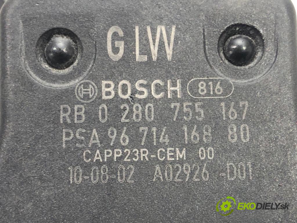 CITROEN C4 GRAND PICASSO I (UA_) 2006 - 2013    1.6 HDi 80 kW [109 KM] olej napędowy 2006 - 2011  Potenciometer plynového pedálu 9671416880 (Pedále)