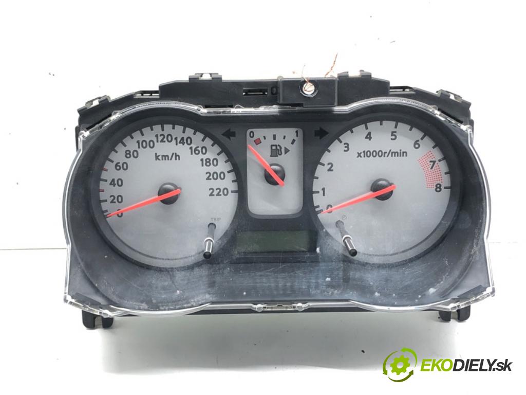 NISSAN NOTE (E11, NE11) 2005 - 2013    1.4 65 kW [88 KM] benzyna 2006 - 2012  Prístrojovka 9U50D (Prístrojové dosky, displeje)