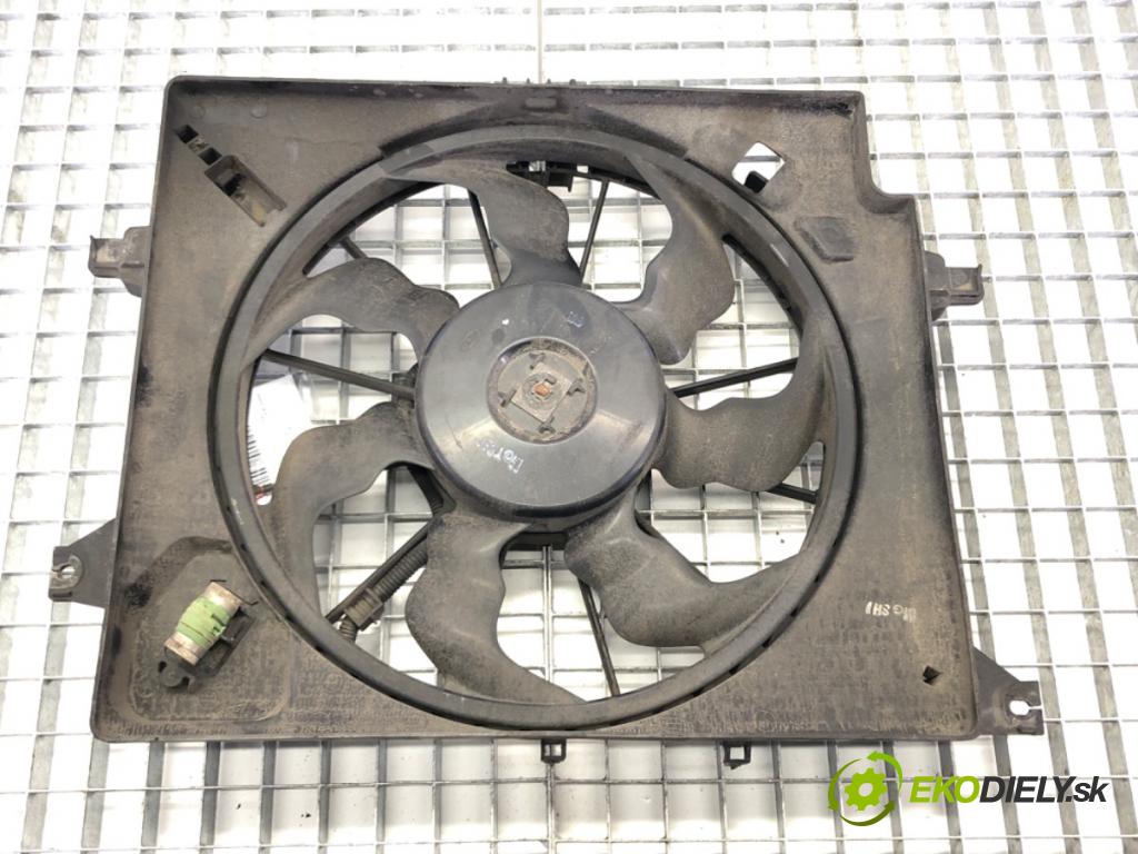 KIA CEED (JD) 2012 - 2018    1.6 CRDi 110 81 kW [110 KM] olej napędowy 2012 - 2  Ventilátor chladiča  (Ventilátory)