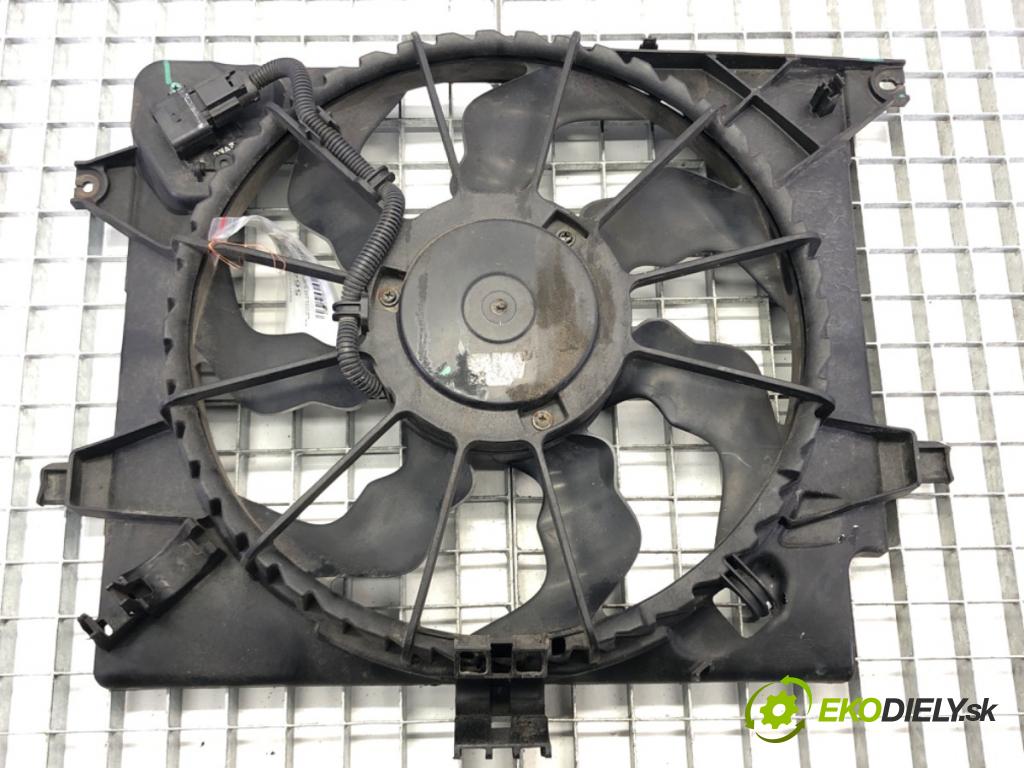 KIA CEED (JD) 2012 - 2018    1.6 CRDi 110 81 kW [110 KM] olej napędowy 2012 - 2  Ventilátor chladiča  (Ventilátory)