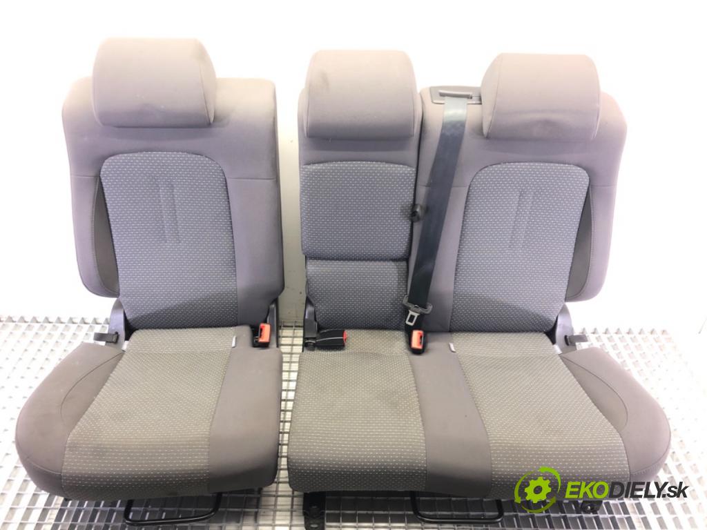 SEAT ALTEA (5P1) 2004 - 2022    1.9 TDI 77 kW [105 KM] olej napędowy 2004 - 2022  Sedadlo druhý rad
