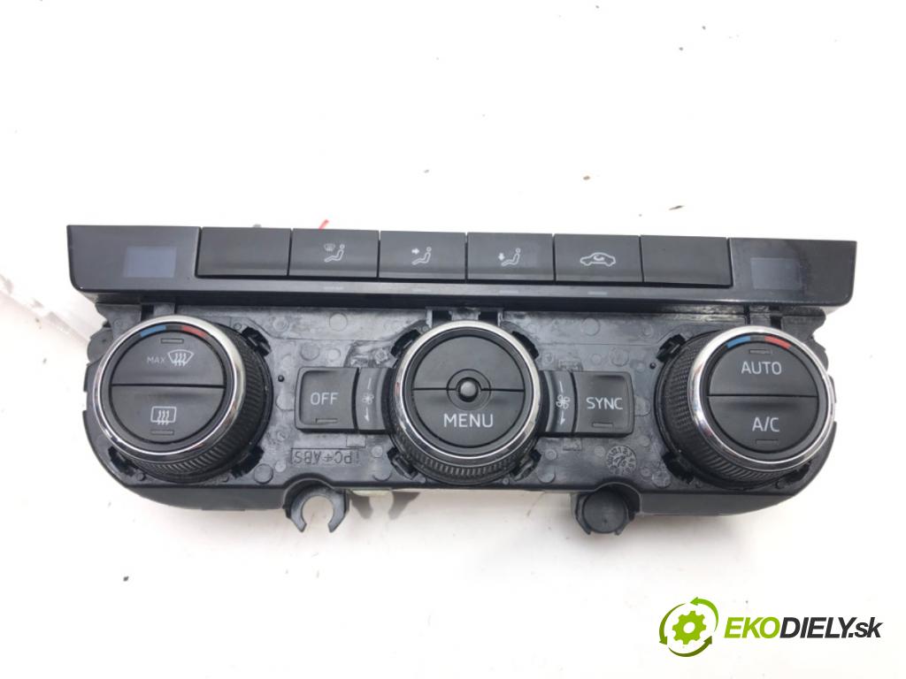 SKODA OCTAVIA III Combi (5E5, 5E6) 2012 - 2022    2.0 TDI 110 kW [150 KM] olej napędowy 2012 - 2022  Panel ovládania kúrenia 5E0907044AB (Prepínače, spínače, tlačidlá a ovládače kúrenia)