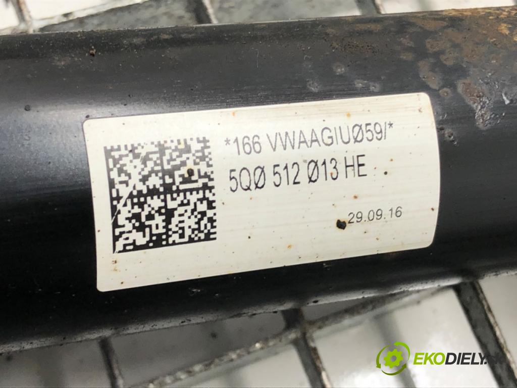 SKODA OCTAVIA III Combi (5E5, 5E6) 2012 - 2022    2.0 TDI 110 kW [150 KM] olej napędowy 2012 - 2022  Tlmič pravy zad 5Q0512013HE