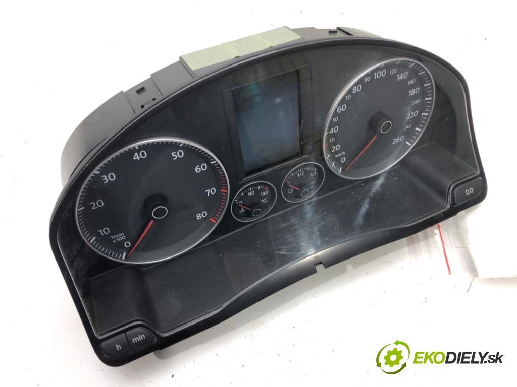 VW GOLF V (1K1) 2003 - 2010    1.6 FSI 85 kW [115 KM] benzyna 2003 - 2008  Prístrojovka 1K0920871A (Prístrojové dosky, displeje)