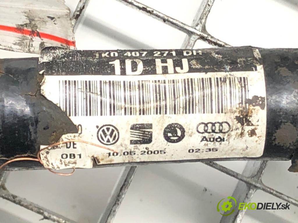 VW GOLF V (1K1) 2003 - 2010    1.6 FSI 85 kW [115 KM] benzyna 2003 - 2008  Poloos ľavy predný 1K0407271DH
