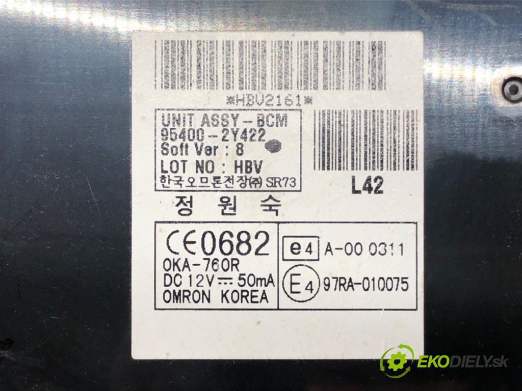 HYUNDAI ix35 (LM, EL, ELH) 2009 - 2022    2.0 CRDi 4WD 135 kW [184 KM] olej napędowy 2010 -   modul BCM 95400-2Y422 (Ostatní)