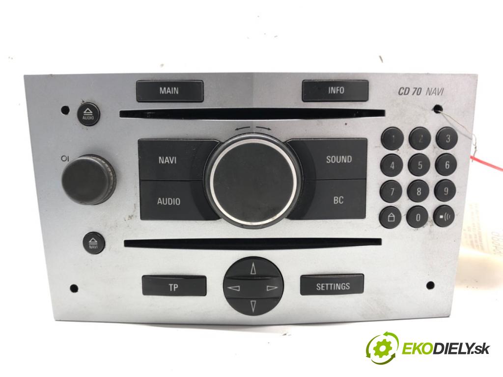 OPEL ZAFIRA B Nadwozie pełne/minivan (A05) 2005 - 2015    1.9 CDTI VAN (M75) 110 kW [150 KM] olej napędowy 2  RADIO 13188466 (Audio zariadenia)