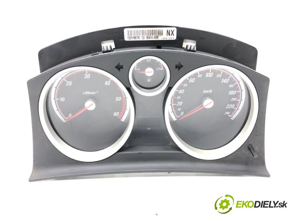 OPEL ZAFIRA B Nadwozie pełne/minivan (A05) 2005 - 2015    1.9 CDTI VAN (M75) 110 kW [150 KM] olej napędowy 2  Prístrojovka 13216676 (Prístrojové dosky, displeje)