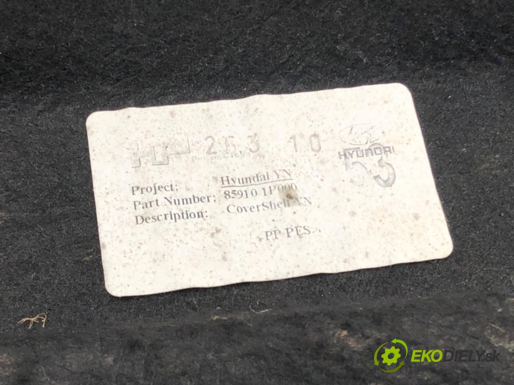 KIA VENGA (YN) 2010 - 2022    1.6 CVVT 92 kW [125 KM] benzyna 2010 - 2022  Pláto zadná 85910-1P000 (Pláta zadné)