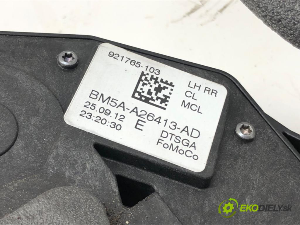 FORD FOCUS III Turnier 2010 - 2022    1.6 TDCi ECOnetic 77 kW [105 KM] olej napędowy 201  zámok dveře levý zadní část BM5A-A26413-AD