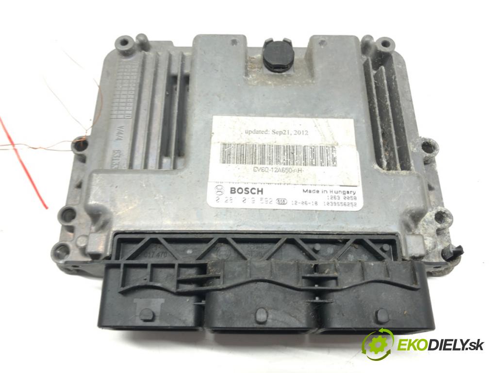 FORD FOCUS III Turnier 2010 - 2022    1.6 TDCi ECOnetic 77 kW [105 KM] olej napędowy 201  riadiaca jednotka Motor 0281019592 (Riadiace jednotky)