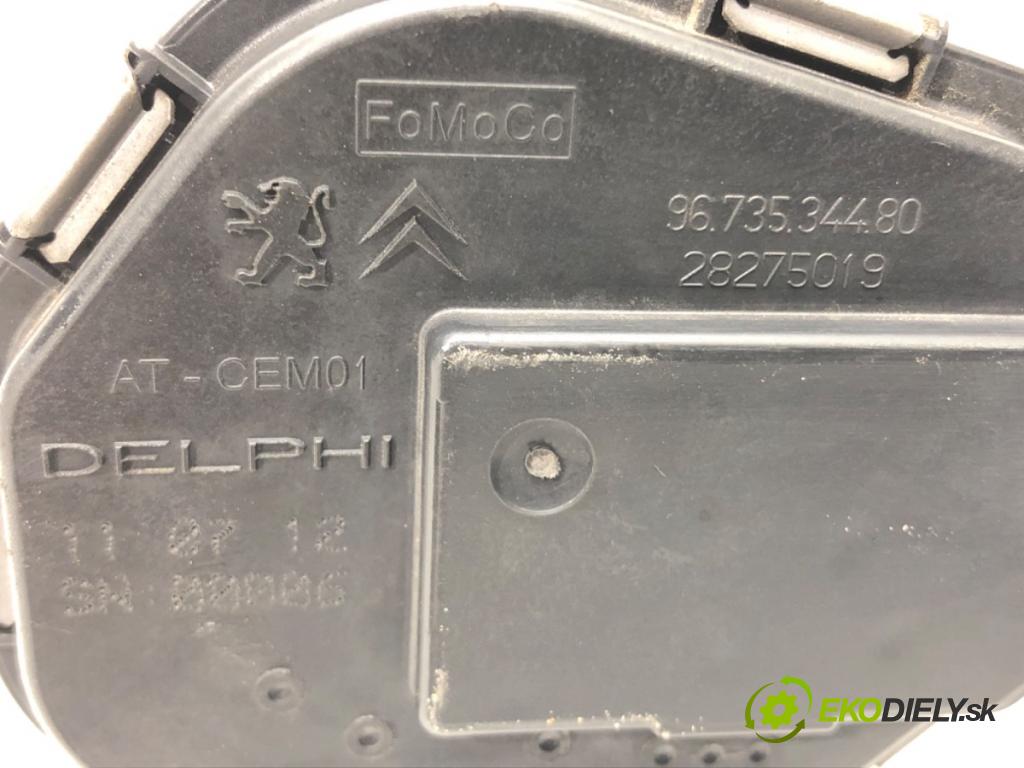 FORD FOCUS III Turnier 2010 - 2022    1.6 TDCi ECOnetic 77 kW [105 KM] olej napędowy 201  Škrtiaca klapka 9673534480 (Škrtiace klapky)