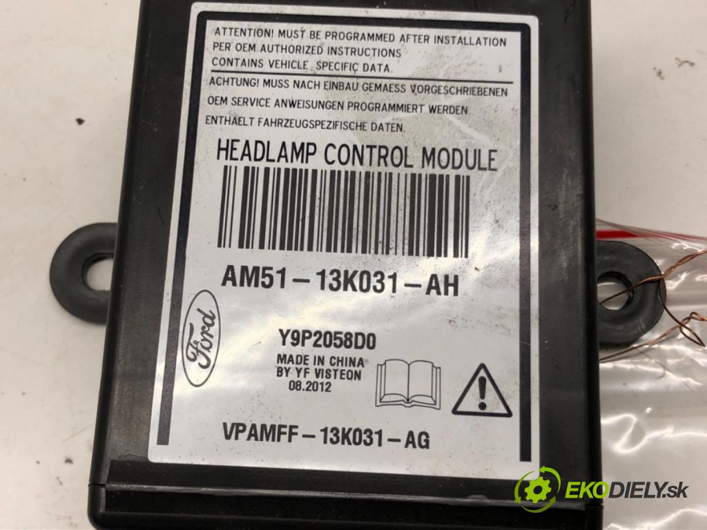 FORD FOCUS III Turnier 2010 - 2022    1.6 TDCi ECOnetic 77 kW [105 KM] olej napędowy 201  Modul svetiel AM51-13K031-AH (Ostatné)