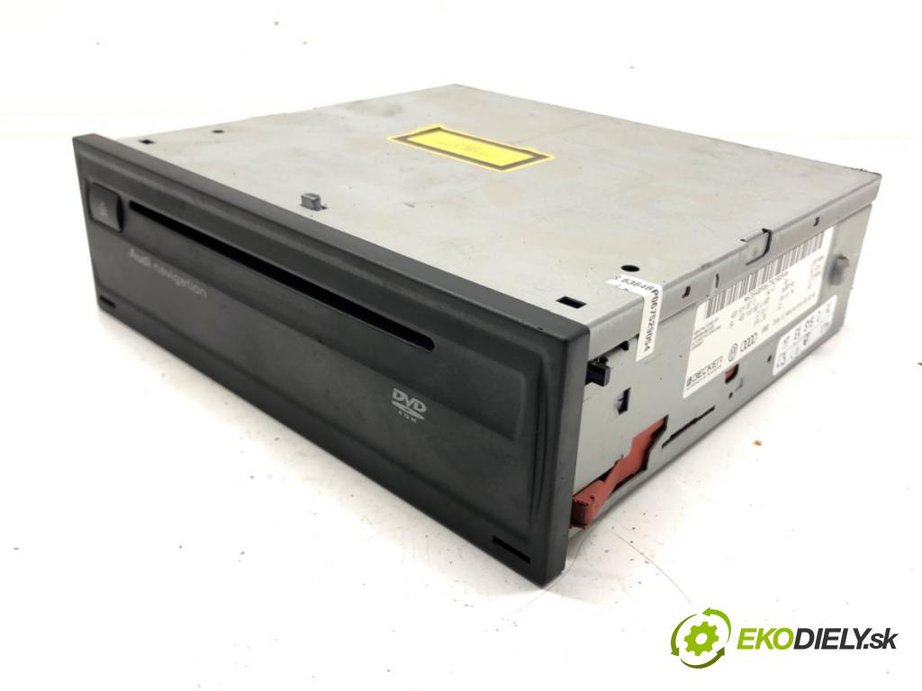 AUDI A6 C6 Avant (4F5) 2004 - 2011    2.0 TFSI 125 kW [170 KM] benzyna 2005 - 2011  čítač navigácie 4E0919887D (Ostatné)