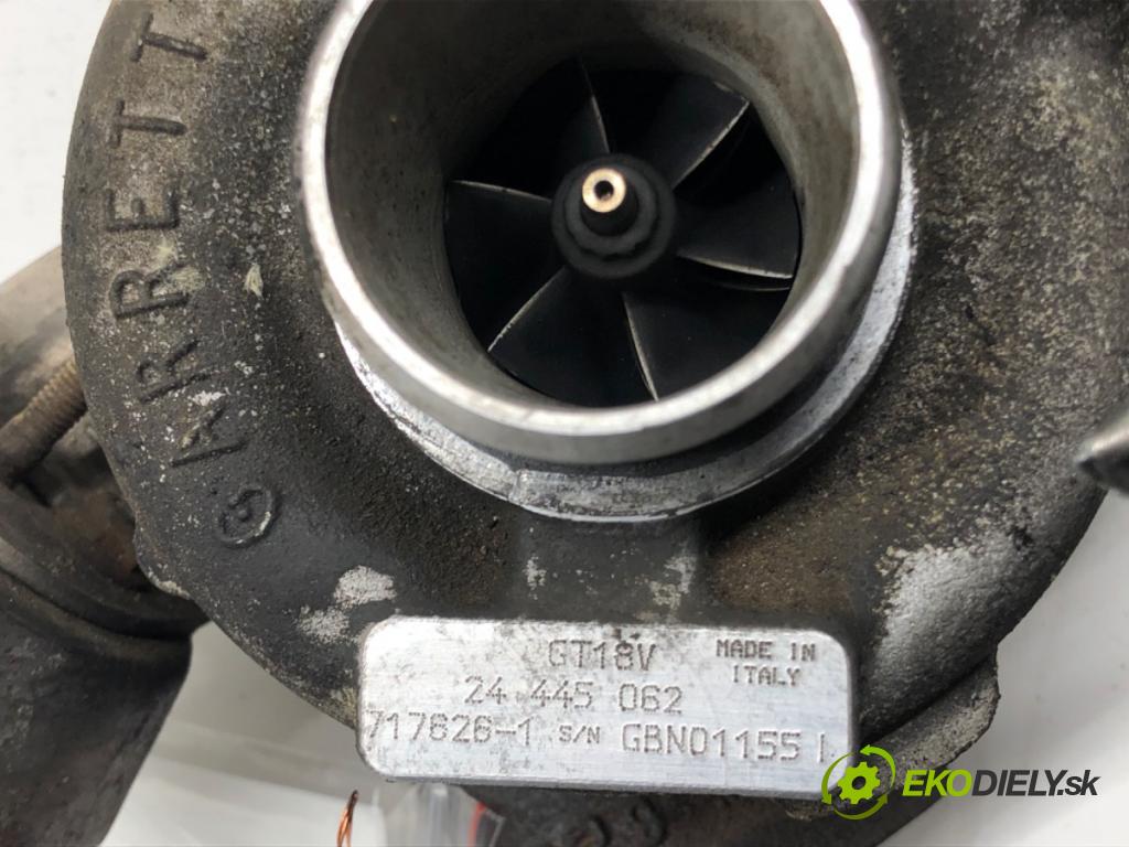 OPEL VECTRA C (Z02) 2002 - 2009    2.2 DTI 16V (F69) 92 kW [125 KM] olej napędowy 200  Turbodúchadlo,turbo 24445062 (Turbodúchadlá (kompletné))