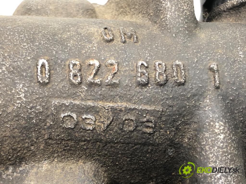 OPEL VECTRA C (Z02) 2002 - 2009    2.2 DTI 16V (F69) 92 kW [125 KM] olej napędowy 200  Škrtiaca klapka 08226801 (Škrtiace klapky)